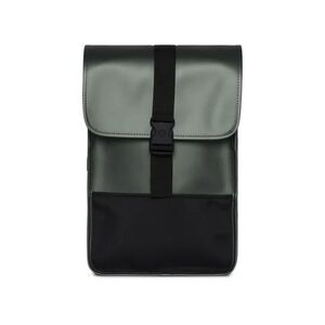 NWT RAINS Buckle Backpack Mini in Silver Pine